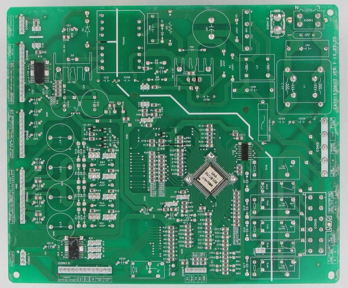 CoreCentric Remanufactured Refrigerator Power Control Board Replacement for LG EBR65002703