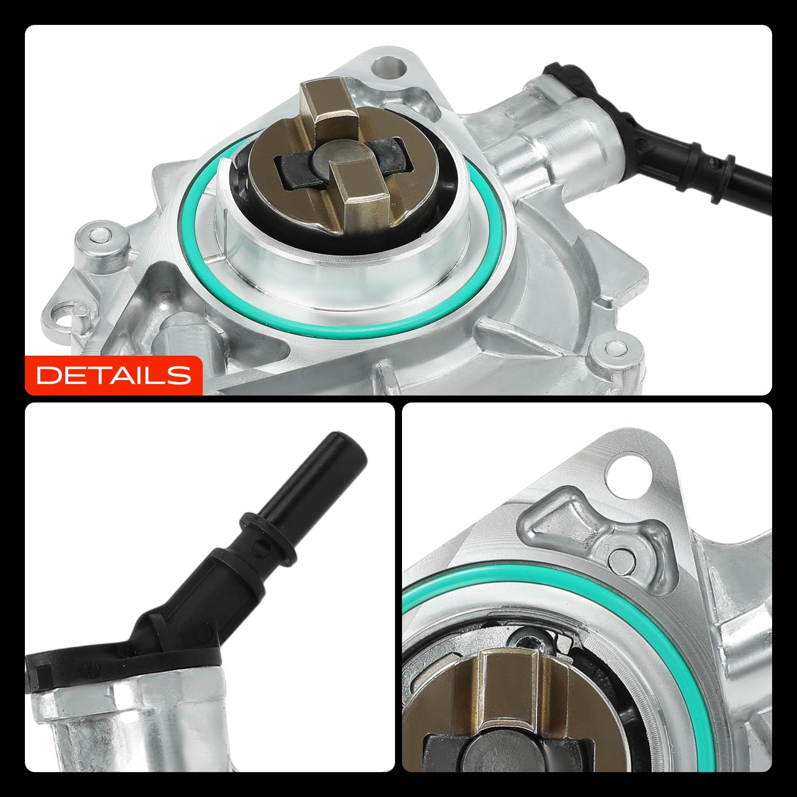 Frankberg pompe à vide Compatible avec C4 Coupé C4 Grand Picasso II DS3 SA M.i.n.i R56 M.i.n.i Cabriolet R57 207 WA WC 308 I 4A 4C Remplacer# 11667556919