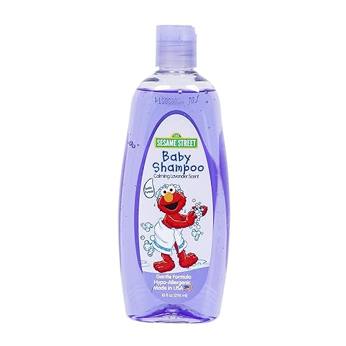 Stree Baby Sh Lave Size 10z Sesame Stree Champú para bebé aroma lavanda 10z