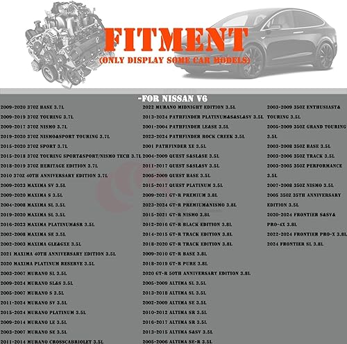 Miniatura 50 de Bujía de iridio 6240, 6 piezas 22401-5M015 PLFR5A11 compatible con Toyota 2002-2024, BMW 2004-2015, NISSAN 2000-2021, Lexus 2005-2024, VOLVO