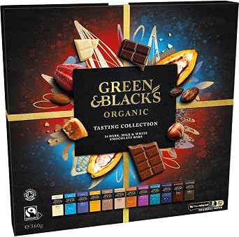 Green & Black's Organic Tasting Collection, 24 Assorted Mini Bars (2-Pack)