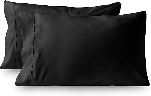 Funda de almohada 100% algodón ultrasuave de 800 hilos, duradera y sedosa, tejido de satén de algodón puro (funda de almohada tamaño estándar), disponible en Yaxa Peru