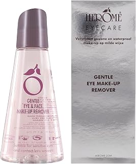Herome - Desmaquillante de Ojos Suave 120ml | con Camomila, Apto para Pieles Sensibles, Elimina maquillaje Waterproof, No Engrasa, Desmaquillador de Ojos