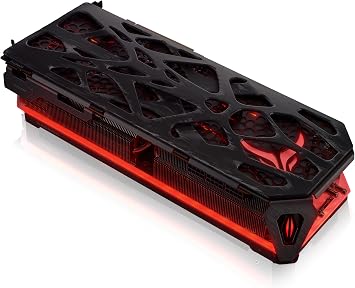 PowerColor Devil Skin Swappable Backplate - Generative (for Red Devil 7000 Series)