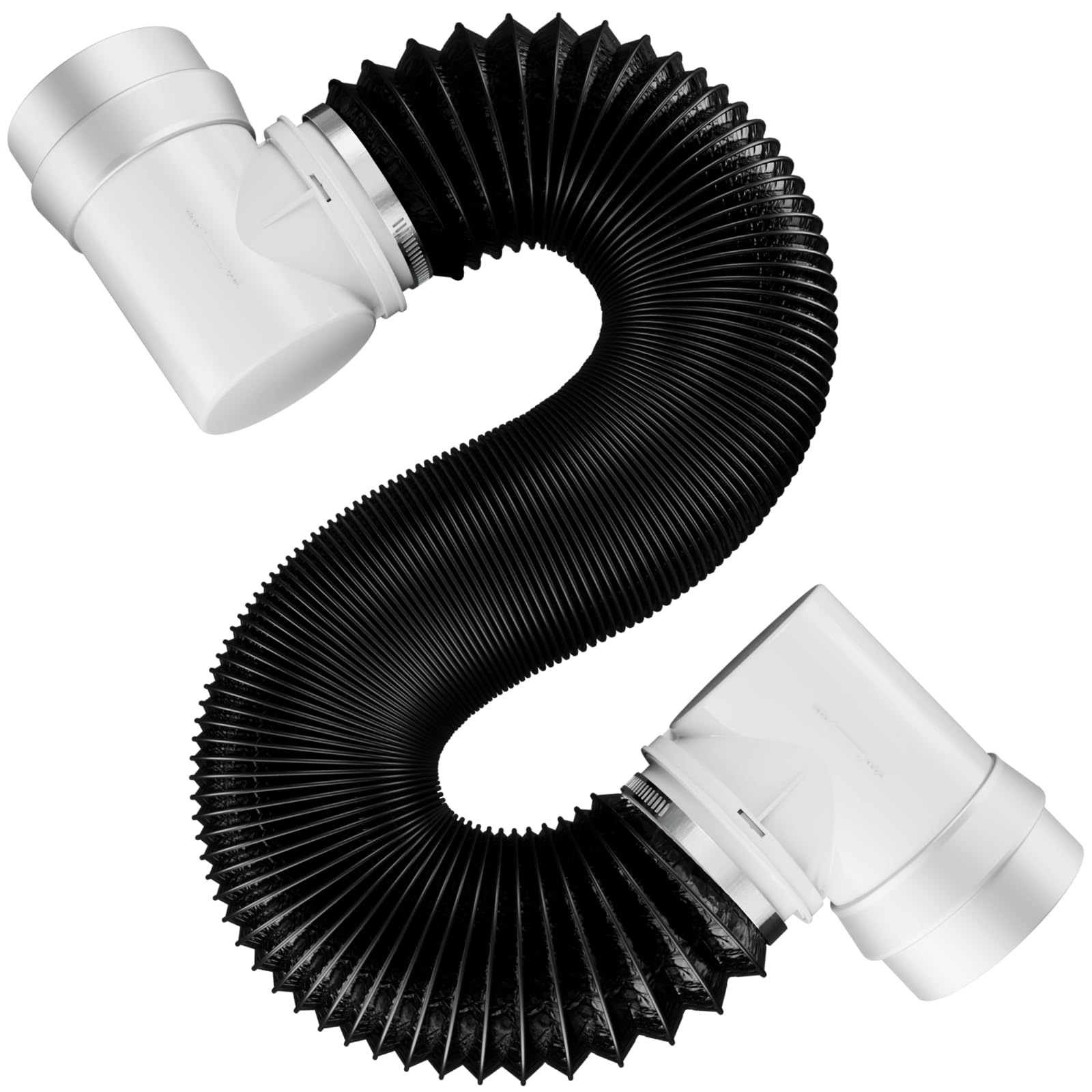 Hon&Guan dryer vent hose with 90 degree elbow