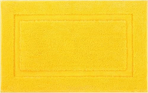 Miniatura 3 de SHACOS Juego de 2 alfombras de baño súper suaves de 20 x 32 + 16 x 24 pulgadas, antideslizantes, de microfibra, lavables, absorbentes, de felpa,