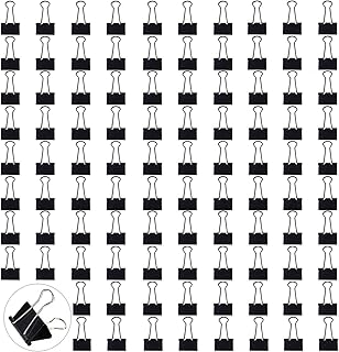 240 PCS Binder Clips, Mini Binder Clips, Small Binder Clips, 0.6 inch, Paper Binder Clips, Micro Binder Clips, Office Clip...