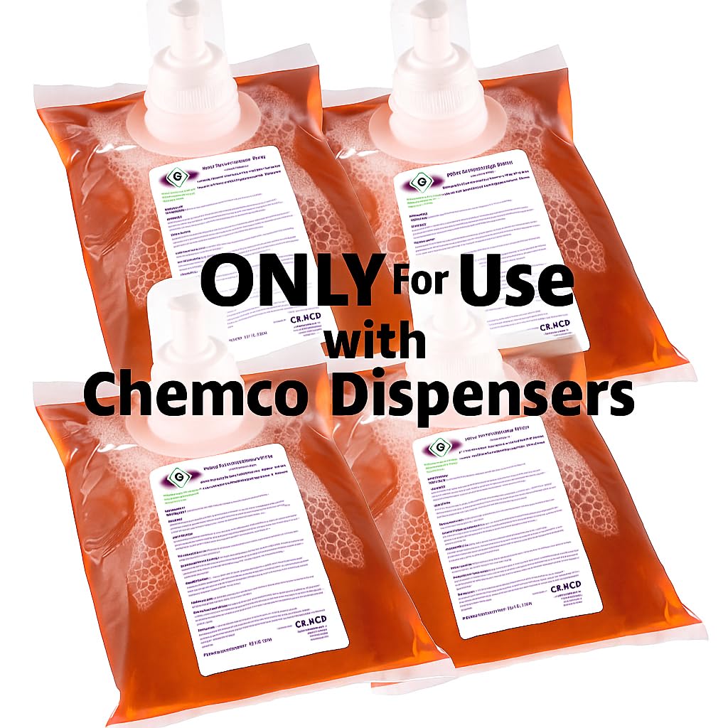 Chemco Pure Foaming Hand Soap (Case of 4-1000 mL Pouches)