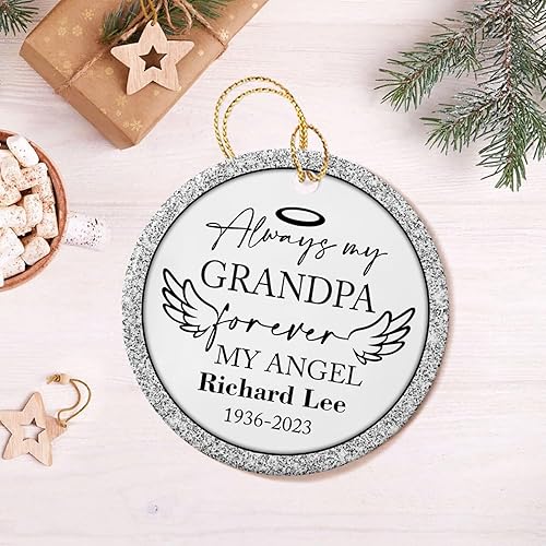 Miniatura 9 de Adorno de cerámica con cardenal personalizado en memoria amorosa, los seres queridos pueden dejar este mundo pero nunca dejan nuestros corazones,