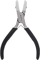 Vista 3 de The Beadsmith Double Flat Nose Nylon Jaw Pliers – 5-Inches (127mm), Black Vinyl Comfort Grip Handle with Double Leaf Springs – Protects Wire When