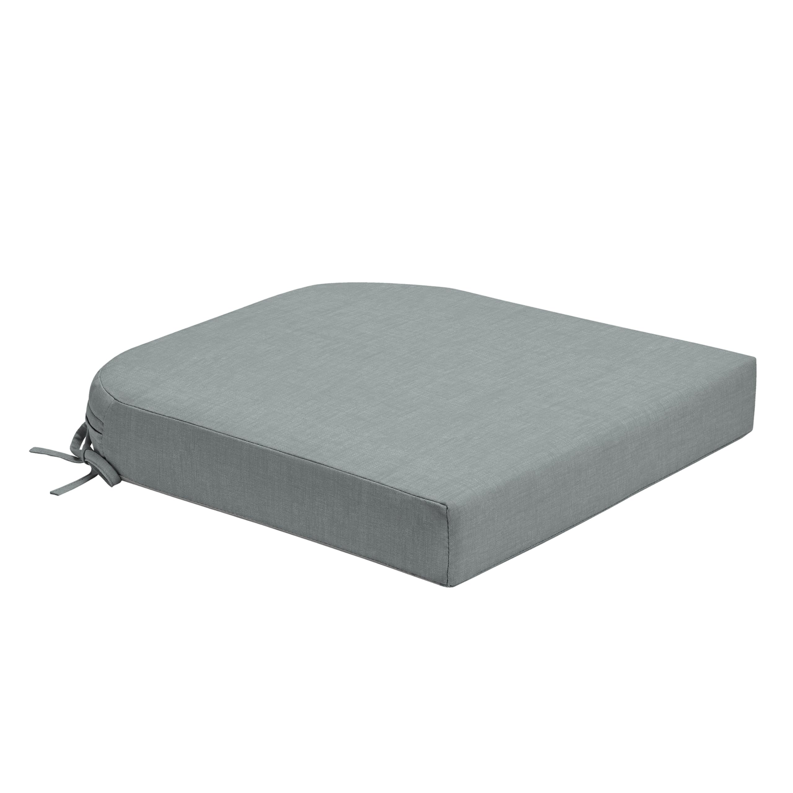 Arden Foam Outdoor Round Back Seat Cushion, 20 x 19, Made with ProFoam, Rain-Proof, Fade Resistant, Stone Grey Leala-image-28