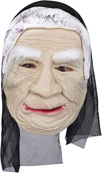 haozaikeji Halloween Scary Mask Creepy Clown Head Mask Horror Zombie Face Mask Gory Devil Death Ghost Party Costume Headwear