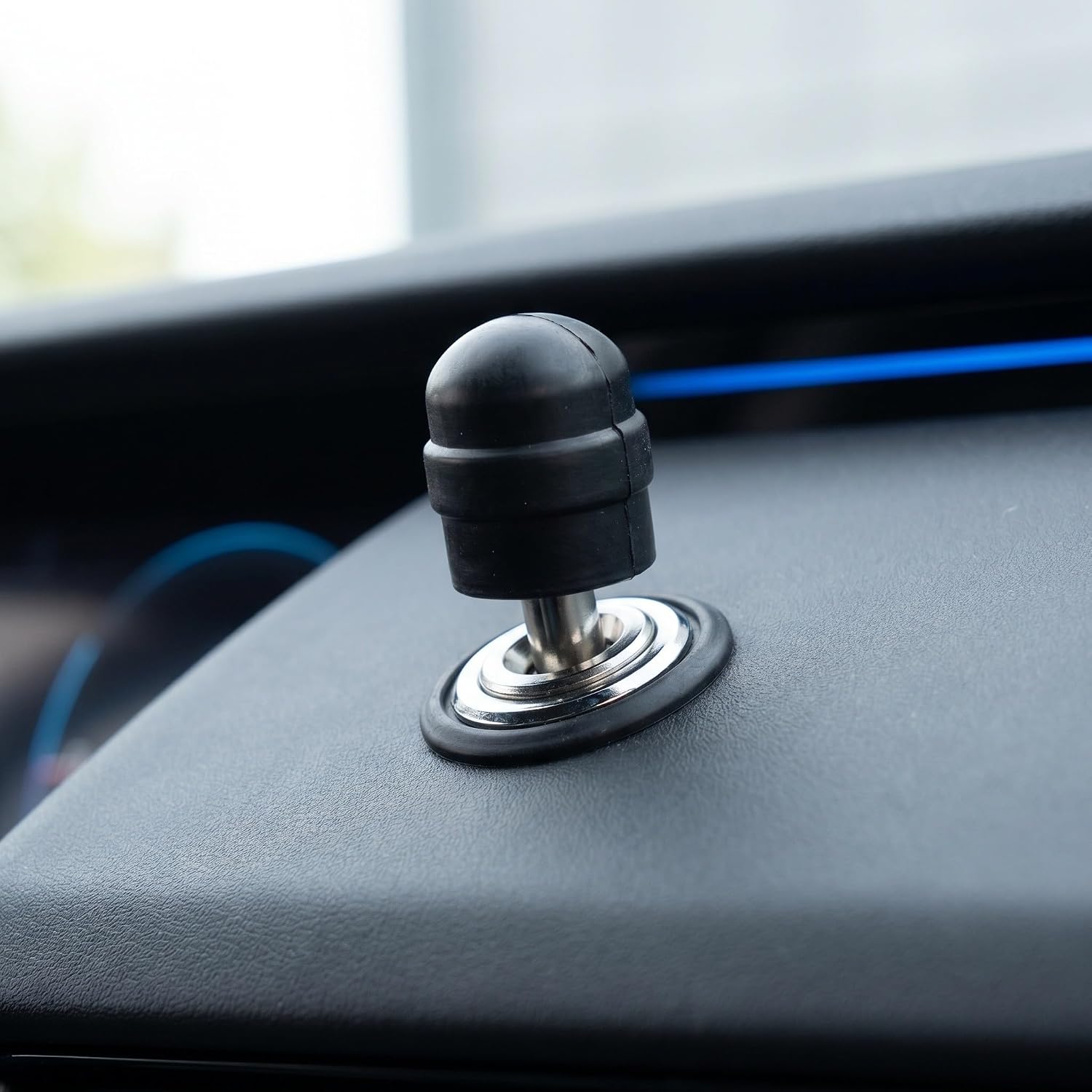 UKCOCO 10pcs Car Engine Start Button Cover, Rubber Protective Cap for Automobile Push Start, Universal Interior Accessory, Shields Against Dust and Moisture
