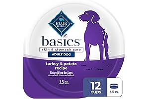 Basics Grain-Free Wet Dog Food for Small Breed Adult Dogs, Limited Ingredient...