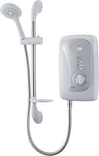 Triton Showers MOMT084I Martinique 8.5KW Electric Shower, White, H 338 x W 208 x D 95 mm
