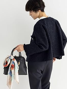 Amazon | [ノーリーズ ソフィー] フラッグツイードショートジャケット