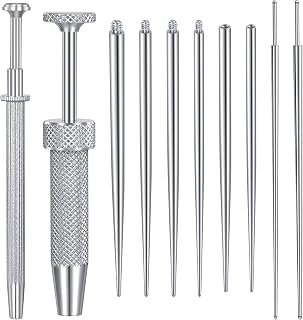 Piercing Taper Ball Grabber Tool for Changing Jewelry - 16G 18G 20G Flat Back Earrings Piercing Needle Tool Threadless Push Pin Internally External Thread Assistant Body Piercing Kit for Ear/Nose/Belly/Horseshoe/Lip/Eyebrow/Tongue