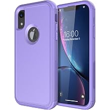 Diverbox for iPhone Xr Case [Shockproof] [Dropproof] [Dust-Proof],Heavy Duty Protection Phone Case Cover for Apple iPhone XR Purple