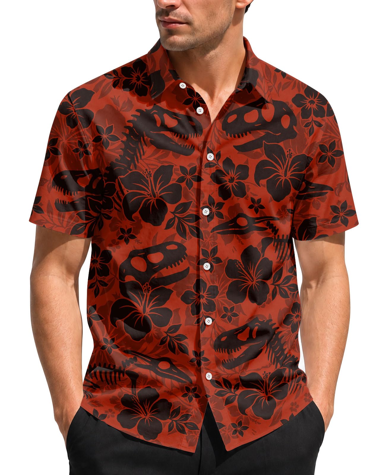 99TIMORO Movie Characters Halloween Shirt for Men Short Sleeve Top