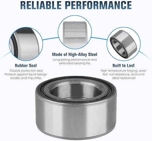 Miniatura 4 de Youxmoto Rodamiento de rueda trasera delantera para Polaris ScramblerSportsman 1000 850 550RZR Turbo XP 1000 2009-2022, rodamiento delantero para