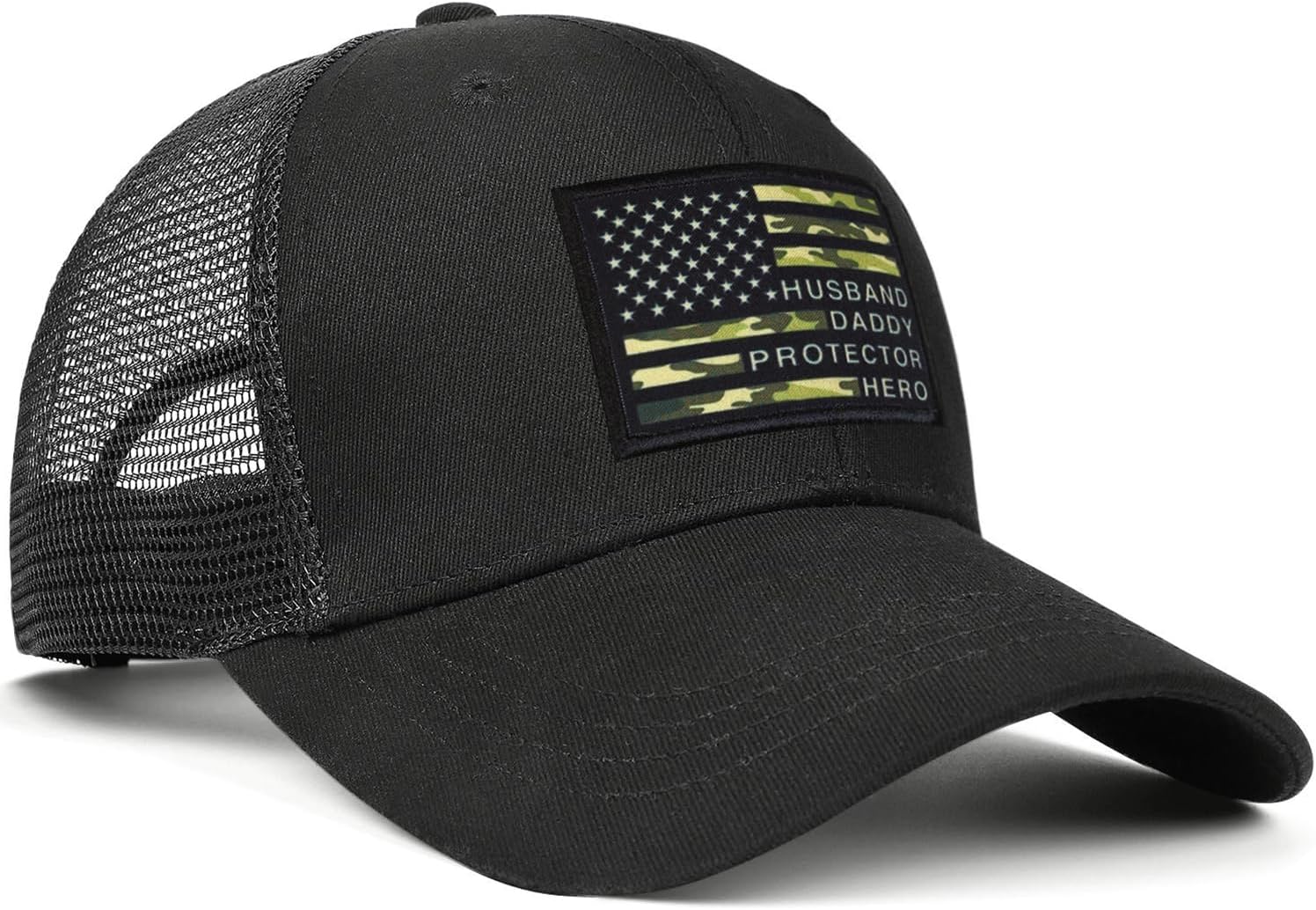 American Flag Hat Best Dad Ever Fathers Day Christmas Birthday Dad Gifts for Dad Hat from Daughter Son Camouflage - Image 3