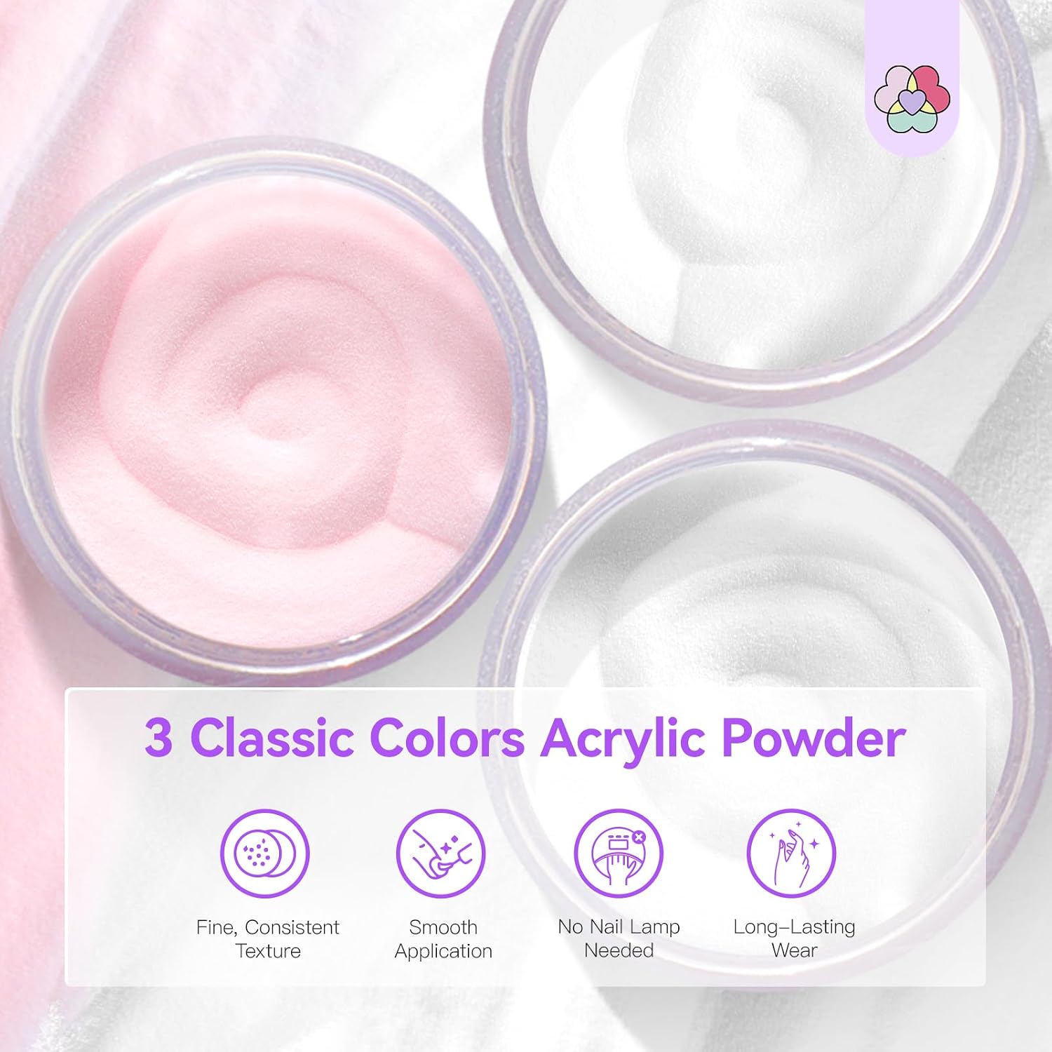 SAVILAND Acrylic Nail Kit with Drill: Beginner Nail Kit with Keratin Colored Acrylic Nail Powder, MMA-free Monomer Liquid, Primer, Brushes, Forms & Tools for DIY Nail Art Extension Home Use