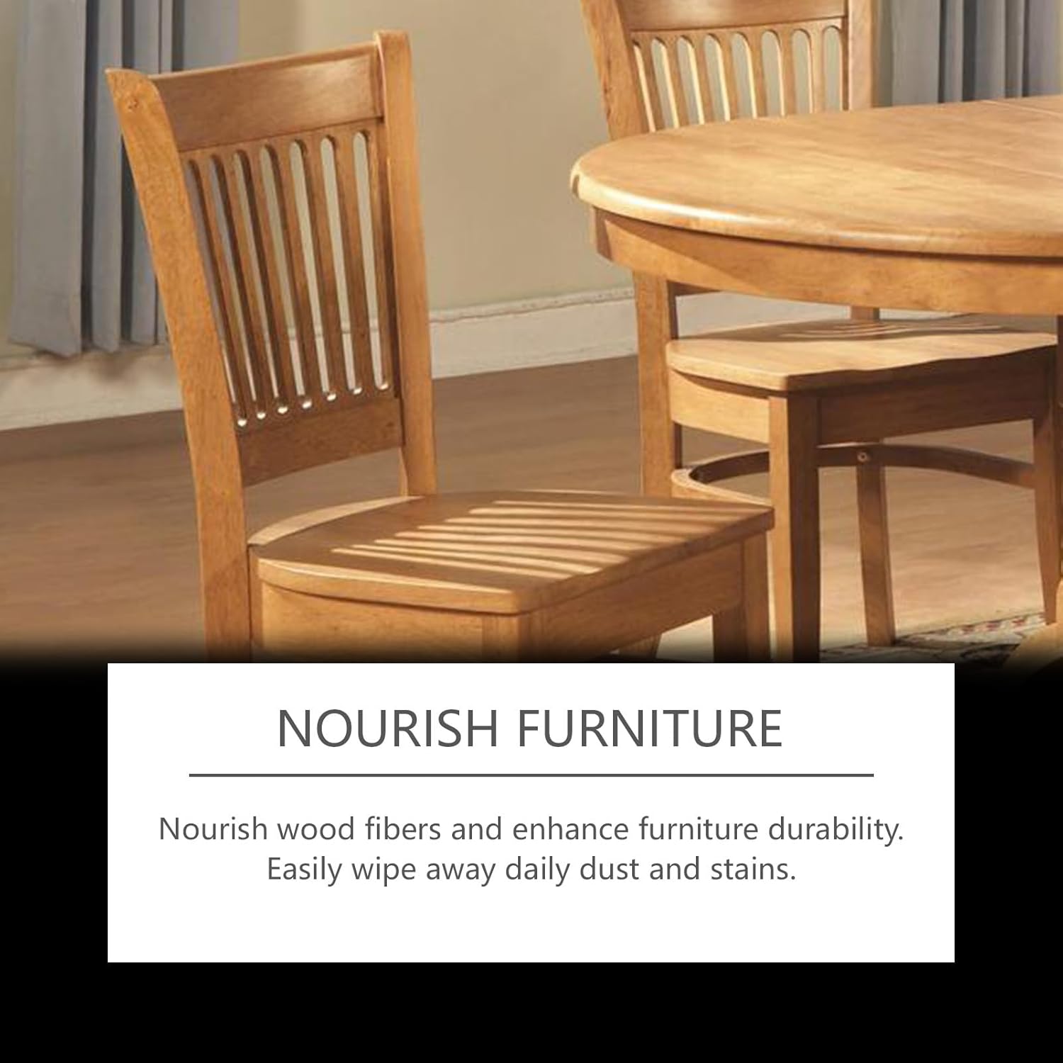 Furniture Wax, Beeswax Gleam - Premium Furniture Wax & Polish, All-Natural Wood Conditioner, Restorer and Protector for Tables, Cabinets, Cutting Boards Waterproof (3 P)