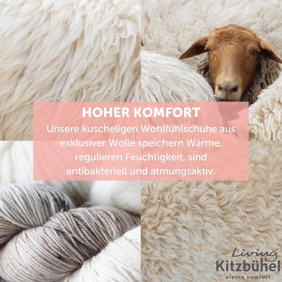 Living Kitzbühel Unisex Baby Babyklettschuh Filz unifarben