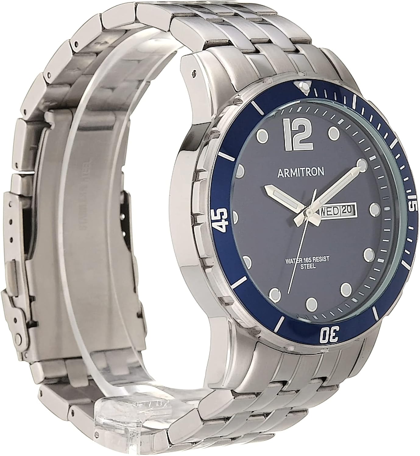 വശം view of Armitron watch crown