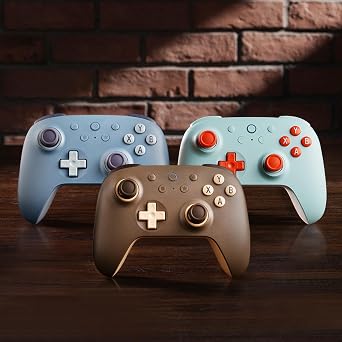 8Bitdo Ultimate 2C Wireless Controller for Windows PC & Android, Hall Effect Joysticks and Triggers, PC Controller with 1000 Hz Polling Rate, Remappable L4/R4 Bumpers, Blueberry