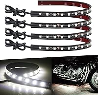 Vista 8 de Tira de luz LED de 12V 32CM Impermeable Tiras de luz LED verde para coches, motocicletas, carrito de golf, interior y exterior, barco marino 12V