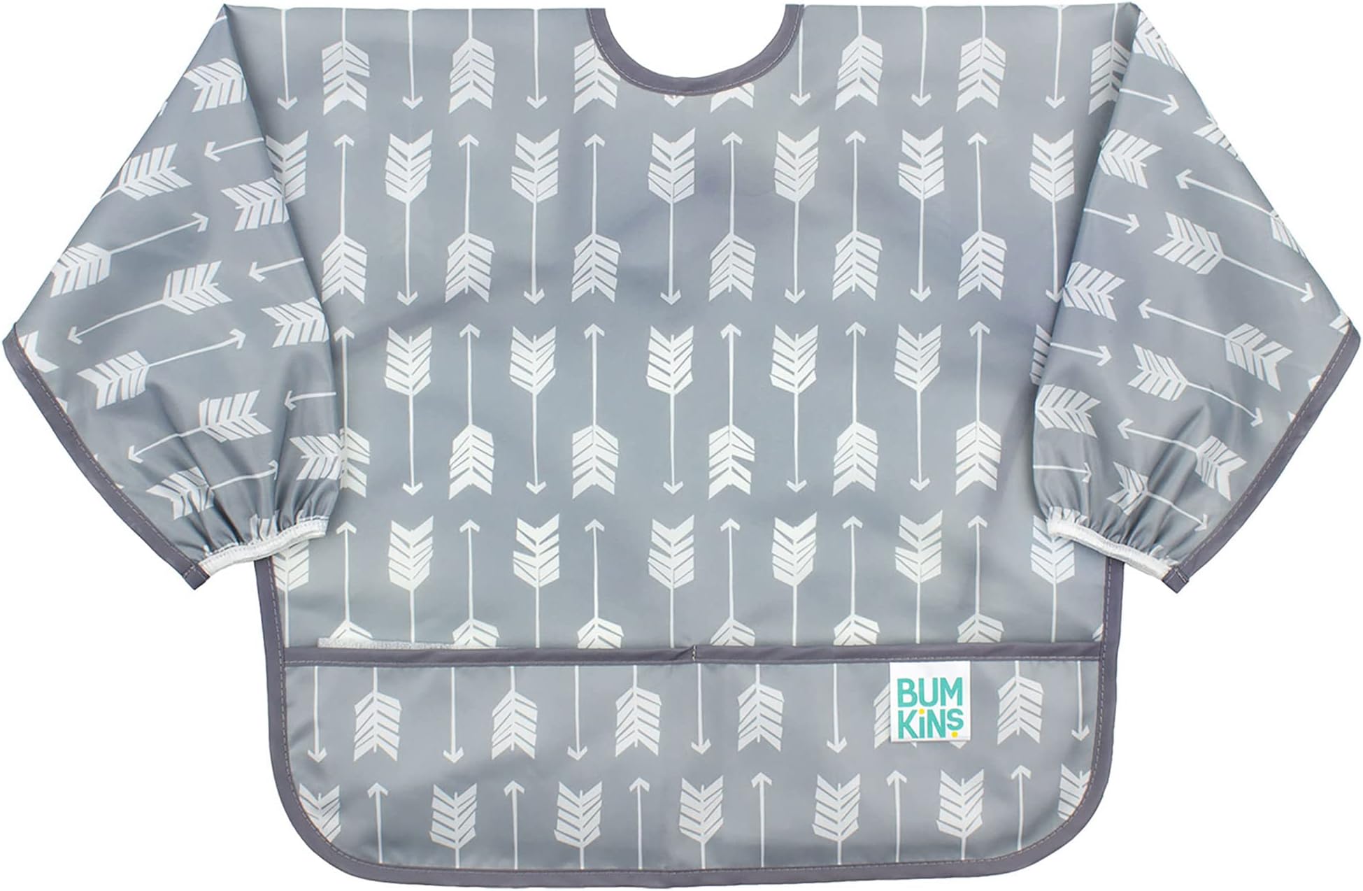 Sleeved Bib for Girl or Boy, Baby and Toddler for 6-24 Mos