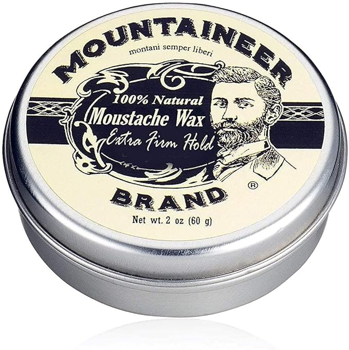 Mountaineer Brand Mustache Wax for Men 100 Natural