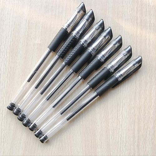 Miniatura 2 de Bolígrafos de gel negros de tinta de gel, bolígrafos de punta fina, bolígrafos de bola rodante, bolígrafos de escritura suave para suministros de