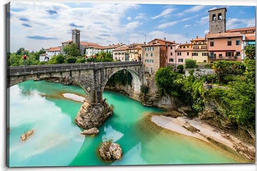 Miniatura 10 de Vista panorámica de la provincia de Tivoli Roma Lazio centro de Italia lienzo arte de pared pinturas para decoración de pared de dormitorio,