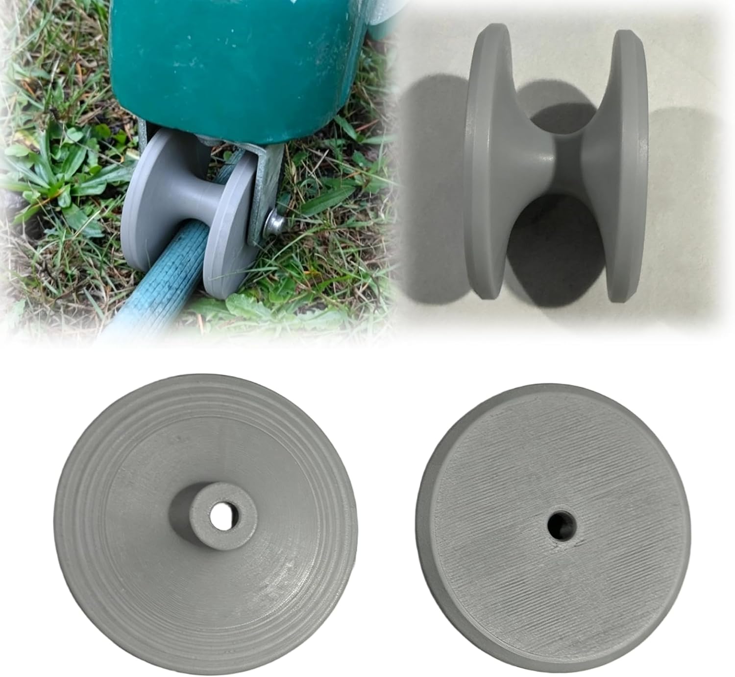 Traveling Sprinkler Front Wheel 1 Pack Compatible with Orbit Sprinkler Replacement Sprinkler Wheel Traveling Sprinkler Parts Front Wheel Assembly Lawn Watering Tractor Sprinkler Repair Accessory