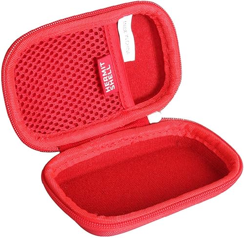 Miniatura 3 de Hermitshell Estuche de viaje para Altec Lansing IMW257-BLK Mini H2O inalámbrico Bluetooth impermeable altavoz (solo caso) (rojo)