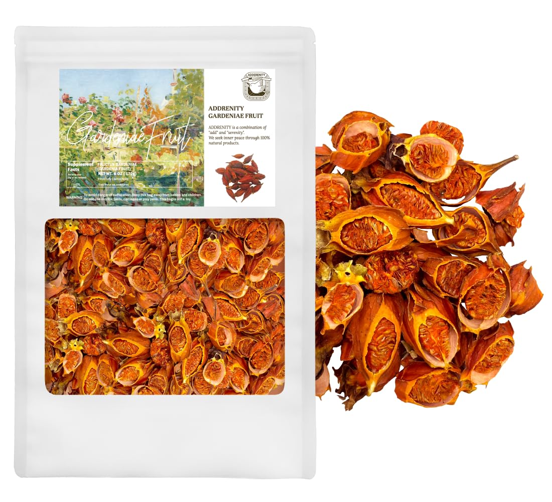 (6oz) Dried Gardenia Fruit/Cape jasmine/Natural Herb Tea