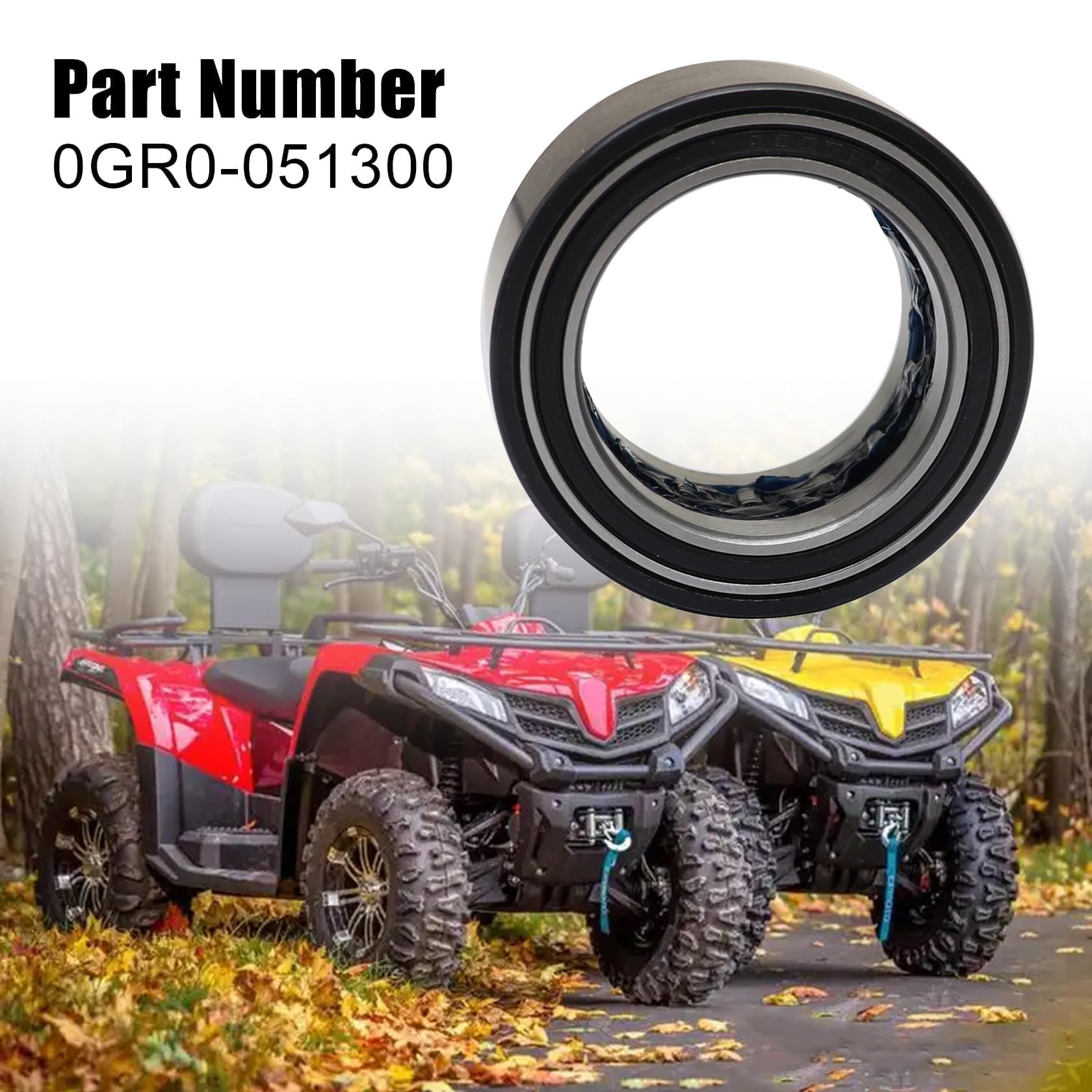 FZJDSD Embrayage à roulement unidirectionnel compatible avec moteur 191Q 400cc 191R 191R-C 550cc 191R-X550 191R-Z550 550cc 191S 600cc 2015 2016 2017 2008 0GR0-051300