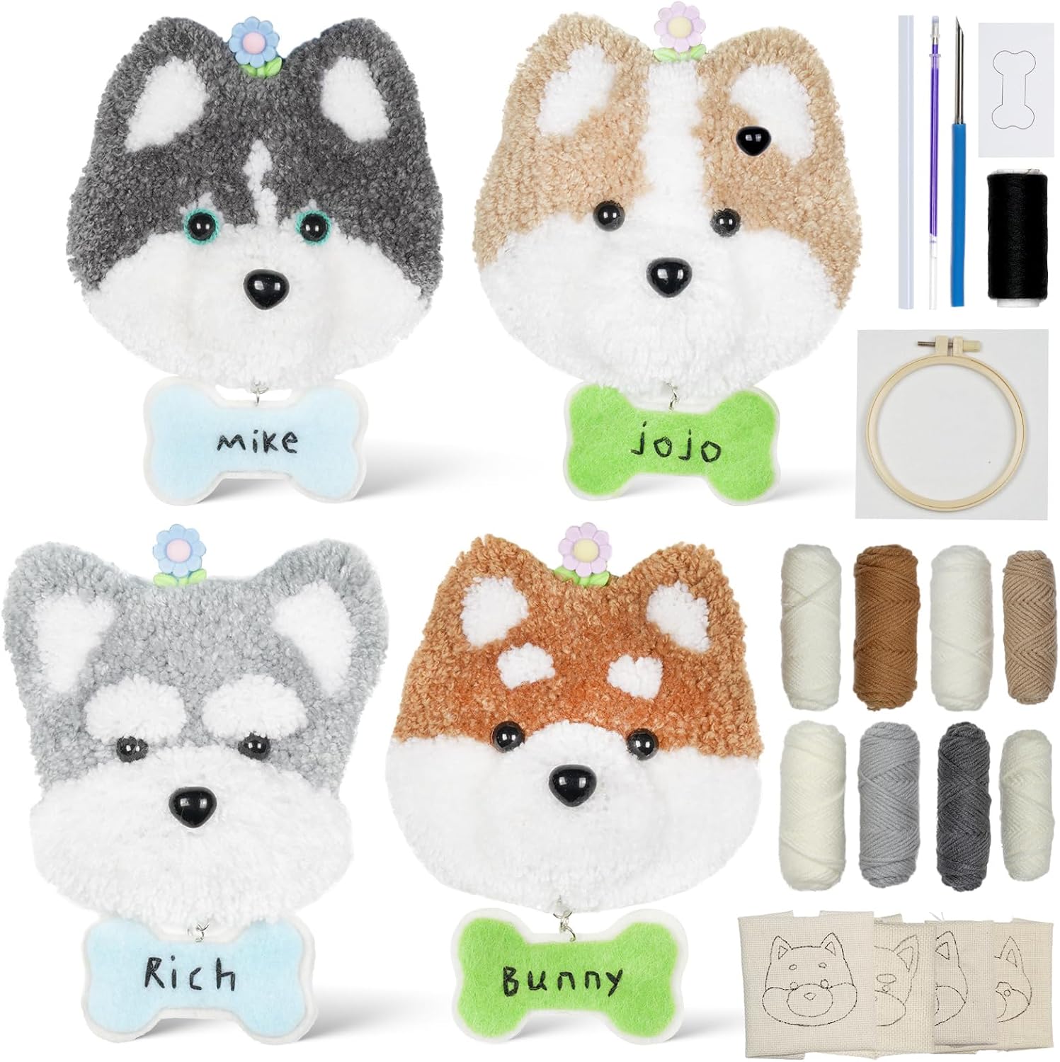 Punch Needle Embroidery Kit,punch needle kits,punch needle