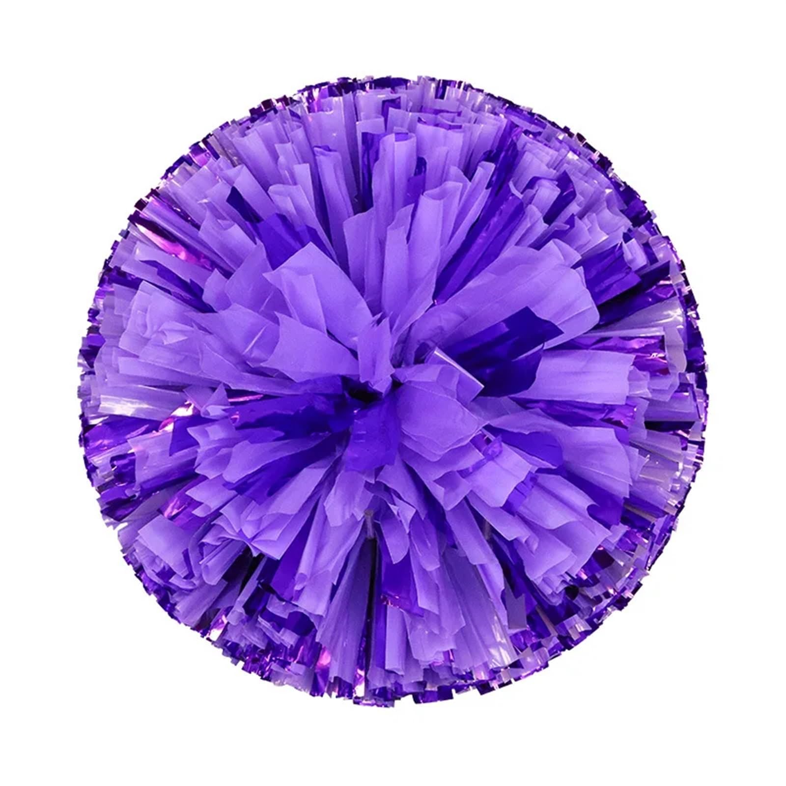 ZWCSHUU Cheerleader Pom Poms Colorful Cheerleading Pom Poms Finger Cheer Balls Dance Accessories(Color22)