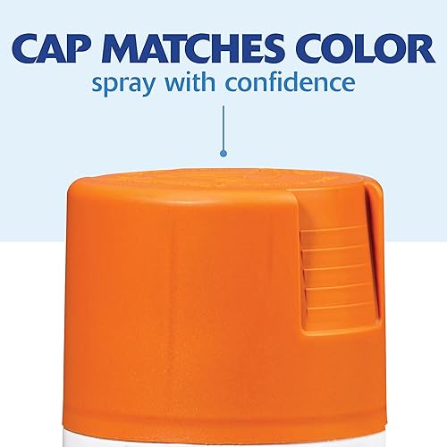 Miniatura 7 de Rust-Oleum Painter's Touch 2X Ultra Cover 334089 - Pintura en aerosol, 12 onzas, color naranja rústico satinado