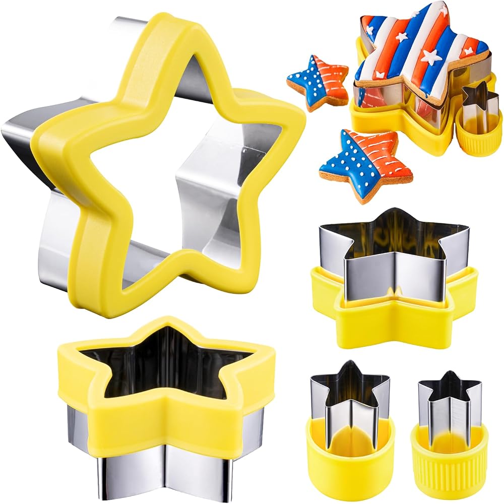 Star Cookie Cutter Set, 5 Sizes (1