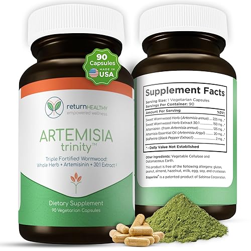Artemisia Trinity | Cleansing for Adults with Wormwood Herb &
