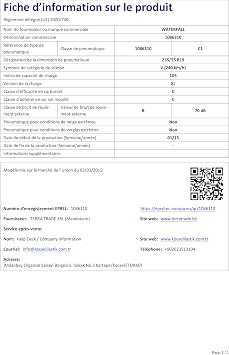Waterfall Eco Dynamic Tires 235/55R19 105V Tire