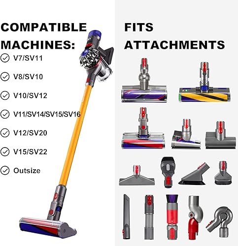Miniatura 2 de Soporte de accesorios compatible con Dyson V15 V11 V10 V8 V7
