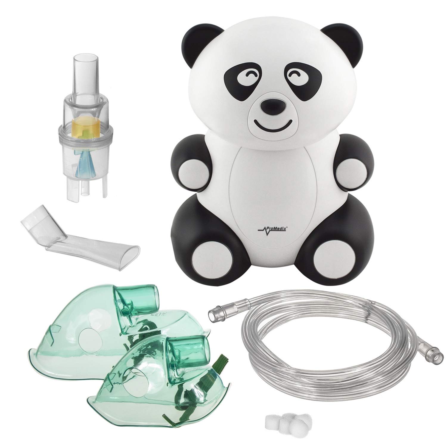 PR-812 - Nebulizador compresor de aire, Panda sonriente para niños
