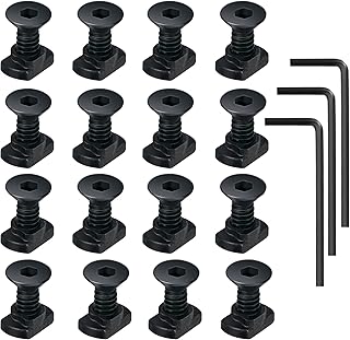 16 Pack M5 T-Nut Screw Replacement Sets,Compa...,