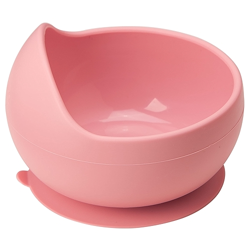 Buba Bowl Em Silicone Com Ventosa Rosa