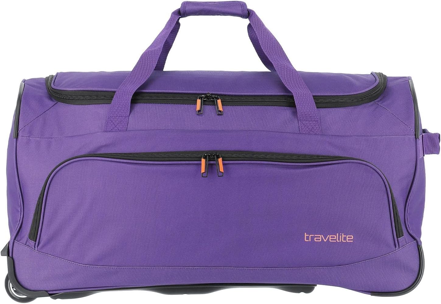 travelite Basics Fresh Large Soft Luggage Bag with Wheels, 28 inches, 89 Litres, Lila., Basics Fresh Duffle